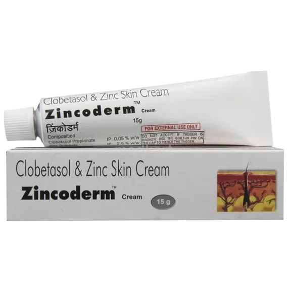zincoderm cream 15 gm
